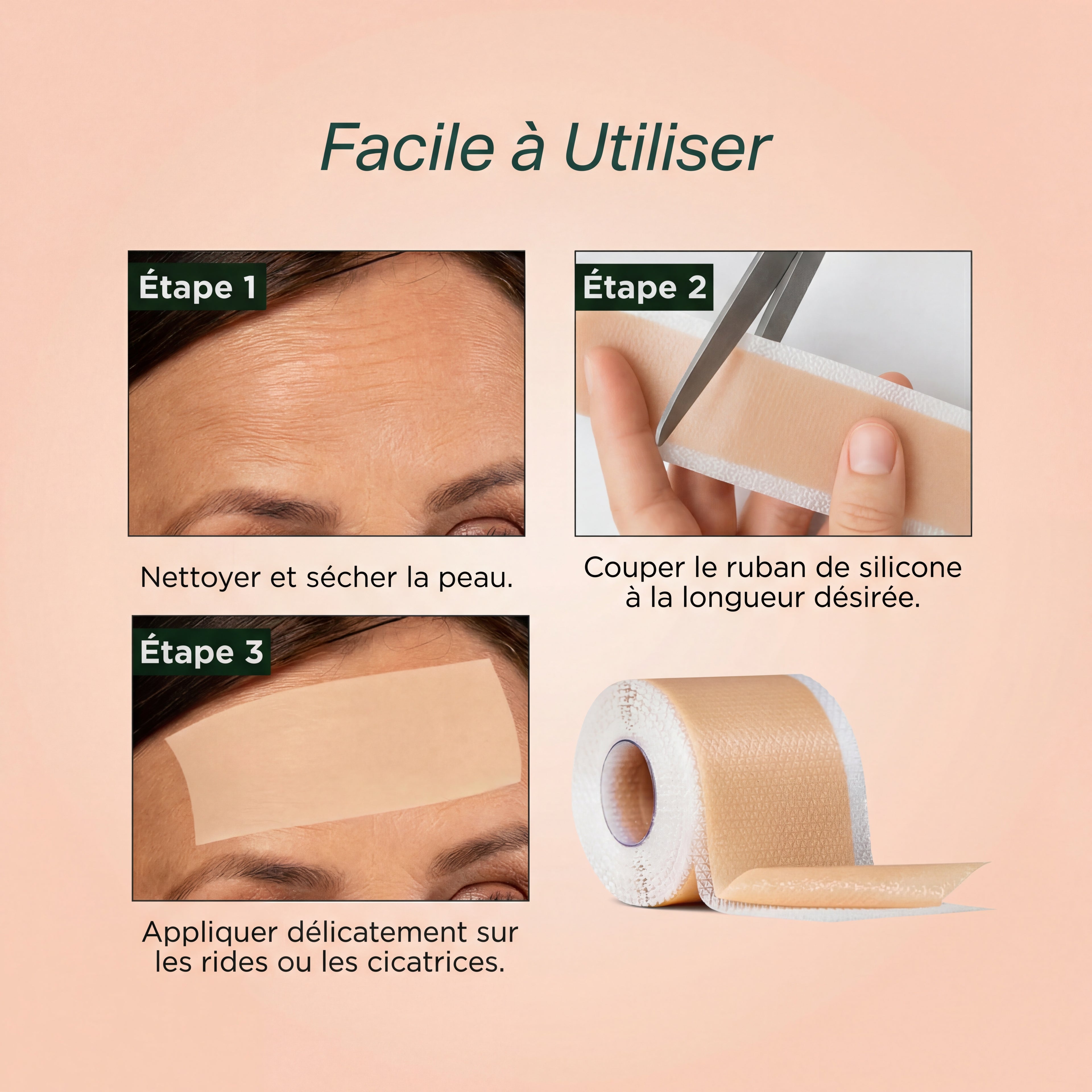 Feuilles de Collagène en Silicone - CalientaBella™️